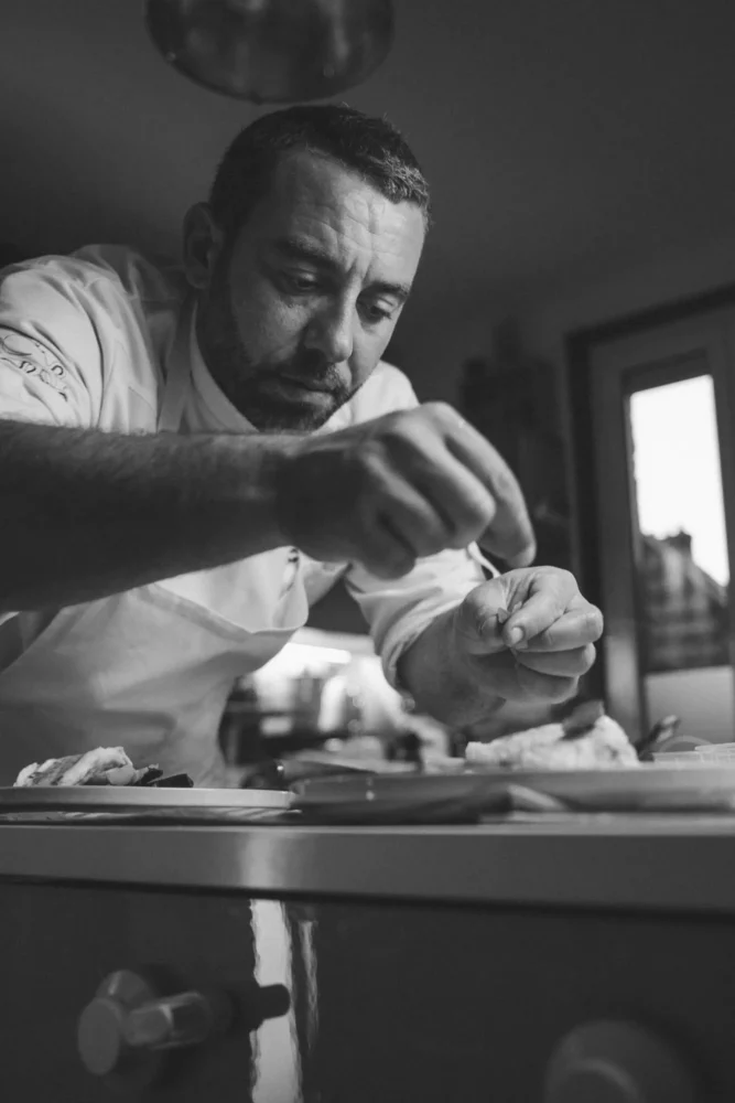 Chef à domicile en Normandie : Pierre Buvat au dressage