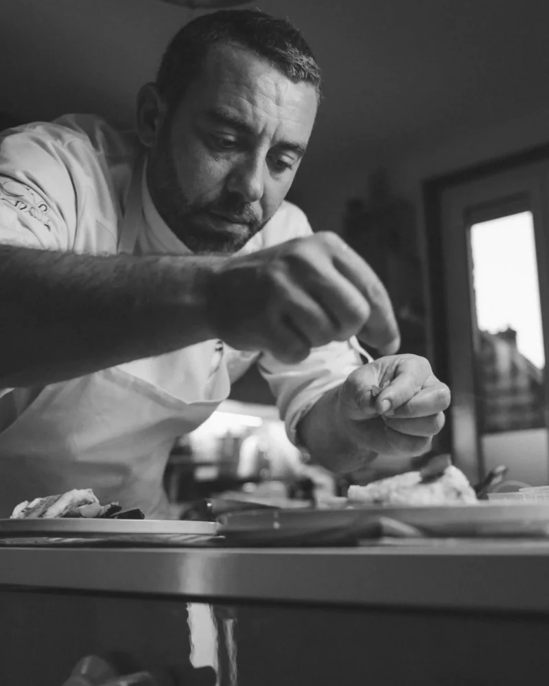 Chef à domicile en Normandie : Pierre Buvat au dressage