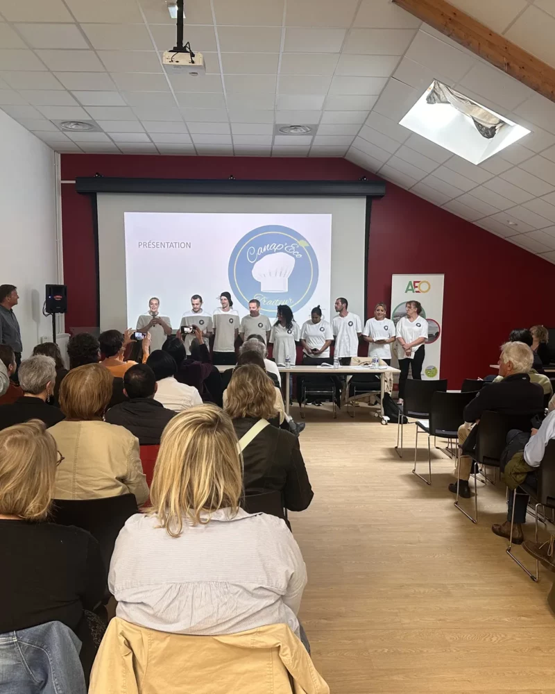 Cocktail d’entreprise préparé par un chef traiteur en Normandie
